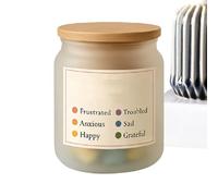 Bible Verses Jar for Women - Catholic Prayer Accessories - Prayer Jar with Scriptures - for Women Mothers Church Desk Office Home Living Room Bedroom Study Coffee Table