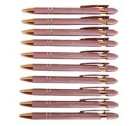 Bible Verses on Them Pens Christian Ballpoint Pens Bible Quote Writing Instruments | 10 Pieces Retractable Writing Tools Set Christian Favors for Women Men
