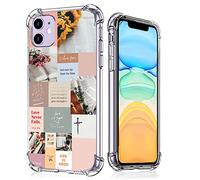 Bible Verses Phone Case for iPhone 11, Indie Jesus Christian Postive Quotes Case for Man Women,Unique Trendy Cool TPU Bumper Case for iPhone 11