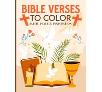 Bible Verses to Color: Faith, Peace & Inspiration