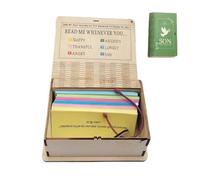 Bible Verses Wooden Box - Christian Scripture Decoration with 150 Cards, Storage for Catholic Bible Verses - For Home, Graduation, Encouragement, Prayer, Church, Wedding, Office, Family Reunion