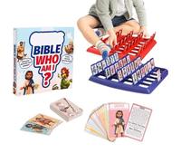 Bible Who Game - Classic 24 Charaacters Interactive Learning Toys,Kids Boaard Games,for School Classroom Hooame Family Time Birthdays Friends Gatherings Work Stress Dailys