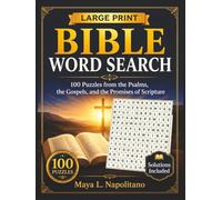 Bible Word Search: 100 Puzzles from the Psalms, the Gospels, and the Promises of Scripture