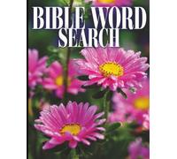 Bible Word Search: 38 Puzzle pages in large print for easy reading and writing from the timeless King James Bible