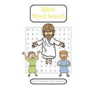 Bible Word Search: 50+ Puzzles with Easy to Read Print about the Bible, Prophets, Scripture, and More | 6 x 9 Inches, 110 Pages | Gifts for Vacations, Holidays, and Downtime
