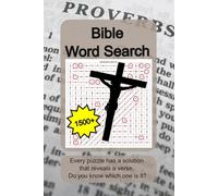Bible Word Search: 50 puzzles with hidden verse to spread your knowledge about Scripture | 6 x 9 inches optimal size | Vol1