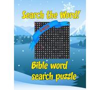 Bible Word Search: Beautiful 8x10 bible based word search puzzles