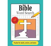 Bible Word Search: Bible-themed word search puzzle book | 8.5 x 11 inches, 110 Pages | 50+ Puzzles | Solutions Included