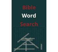 Bible Word Search: Bible Word Search, Christian, Suitable for all ages, 6x9, 110 pages| 55 puzzles