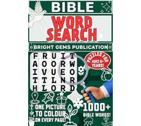 Bible Word Search & Coloring Book: 84 Categories, 1,000+Words, Bold Print for Adults & Teens: BOLD PRINT-84 Inspiring Bible Categories & 1000+ Words ... & Fun - Activity Book for Adults & Teens