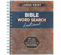 Bible Word Search Devotional: 100 Days of Wisdom from the Book of Proverbs