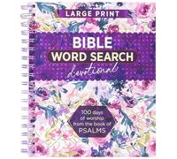 Bible Word Search Devotional: 100 Days of Worship from the Book of Psalms