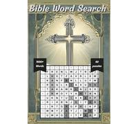 Bible Word Search: Easy-to-read Bible-themed word search puzzles featuring topics like Jesus, disciples, parables, and more | 6x9 inches | 124 pages - ... church groups, Bible study, and quiet time.