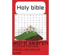 Bible Word Search for Adults & Teens: 50+ Inspirational Puzzles: Bible Word Search with Easy-to-Read Print | 50+ Fun Puzzles on Jesus, Christianity & ... Gift for Holidays, Vacations & Relaxation