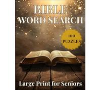 Bible Word Search for Seniors: Large Print Puzzle Book with 100 Easy-to-Read Relaxing Activities for Adults: 2,400 Unique Biblical Words | Extra Large ... for Adults: Large Print Relaxing Activities)