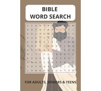Bible Word Search: Fun & Faith-Building Scripture Activity | For Teens, Adults & Senior | 50+ Puzzles, 490+ Words, 6x9 Book