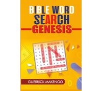 Bible Word Search: Genesis: 60 Large-Print Puzzles from Creation to Egypt
