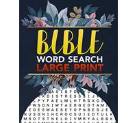 Bible Word Search large Print: 100 Bible Word Search Puzzle Book For Adults Large Print : Brain Games Bible Word Search Large Print : Bible Word ... : Bible Word Search For Teens (2)