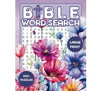 Bible Word Search Large Print: Inspirational & Fun Word Find Puzzle Book for Seniors, Adults and Teens with 2000+ Words