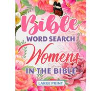 Bible Word Search Large Print Womens in the Bible: KJV