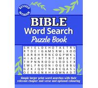 Bible Word Search Puzzle Book: Bible Verses Activity and Colouring Book for Relaxation. For All Ages. For Adults, Teens, Sons, Brothers, Fathers, Grandfathers, Uncles.