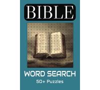 BIBLE Word Search Puzzle Book: Easy to Read Bible Themed Word Searches | 6x9, 110 Pages | 50+ Puzzles...Gift for Vacations, Holidays and Free Times