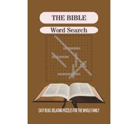 Bible Word Search Puzzle Book for Adults: 50+ Easy-to-Read Christian Word Searches about Bible Stories, People & Places: Large Print | 6x9 | Fun & ... Puzzles for Relaxation, Learning & Quiet Time
