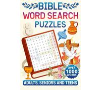 Bible Word Search Puzzle Book for Adults, Seniors and Teens: Explore God’s Word Through Large Print Christian & Religious Word Search Puzzles For ... Gifts & Biblical Gifts For Women / Men