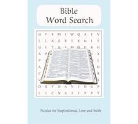 Bible Word Search Puzzle Book: Over 50 Plus Puzzles about the Bible: 6x9 inches, 110 pages | Perfect for personal use, Bible study groups, or as a thoughtful gift