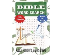 Bible Word Search Puzzle Book: Relaxing Christian Word Search Puzzles with Easy to Read Print and Uplifting Bible Themes | Fun and Faith Filled Puzzles to Inspire Your Mind and Strengthen Your Faith