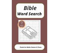 Bible Word Search Puzzle Book: Word Search with Easy to Read about Bible, Christianity, Religious and More| 6×9 inches, 110 pages | 50+ Puzzles .... Gift for Vacations, Holidays and free Times