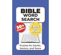Bible Word Search Puzzle Book: Word searches with easy to read print about Bible Names, Stories, and More | 6x9 inches, 110 Pages | 50+ Puzzles | Gift for Travel, Fun, or Relaxing