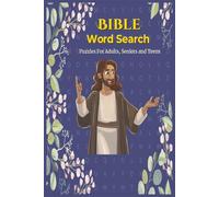 Bible Word Search Puzzle Book: Word Searches with Easy to Read Print about Faith, Scriptures, Jesus and More | 6 x 9 inches, 110 pages | 50+ Puzzles … ... for Church Groups, Holidays and Quiet Time