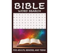Bible word search puzzle book.: Word searches with easy to read print about the bible, bible study and bible characters. 6 x 9in., 80 pages, 40 ... for vacations, holidays, and leisure time.