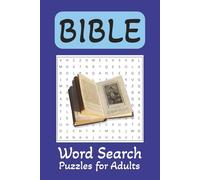 Bible Word Search Puzzle Book: Word Searches with Easy-to-Read Print about the Bible, Bible Verses, Bible Scripture and More | 6x9 inches, 110 pages | ... Gift of Vacations, Holidays and Free Times