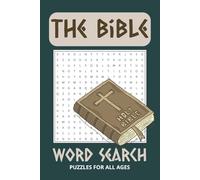 Bible Word Search Puzzle Book: Word Searches with Easy to Read Print about The Bible, Jesus, Religion, and more | 6x9 inches, 110 pages | 50+ Puzzles ... Holidays, Road Trips, and other Free Times
