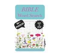 Bible Word Search Puzzle Book: Word Searches with Easy to Read Print about The Bible, Jesus, Religion and More | 6x9 inches, 110 pages | 50+ Puzzles