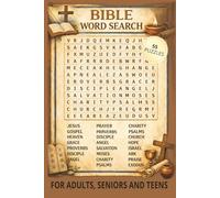 Bible Word Search Puzzle Book: Word Searches with Easy to Read Print about the Bible, Prayer, Jesus and More | 6x9 inches, 110 pages | 55 puzzles...Devotional Gift