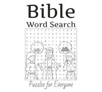 Bible Word Search Puzzle Book: Word Searches with Easy to Read Print about the Bible, Scripture and Gospel and More | 6x9 inches, 110 pages | 50+ ... Gift for Vacations, Holidays and Free Times