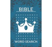 Bible Word Search Puzzle Book: Word Searches With Esay To Read Print About God, Prophets, Places In The Bible, People In The Bible And More| ... Gift For Vacations, Free Time, and Holidays