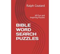 BIBLE WORD SEARCH PUZZLES: 60 Fun and Inspiring Puzzles (Racomi Puzzles Games)