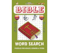 Bible Word Search: Word Search Puzzles with Easy to Read Print about Bible, Christmas, Santa Claus, Winter festival and More | 6x9 inches, 120 pages | ... Vacation, Holidays, Free Times and Relaxation