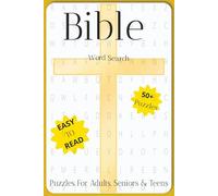 Bible Word Search: Word Searches about Christian Themes, Faith and More | Gift for believers and holidays
