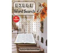 Bible Word Search: Word Searches with Easy to Read Print about Names, Places & Miracles of the Bible and More | 6x9 inches, 110 pages | 50+ puzzles ... teachings of the Bible-one puzzle at a time!