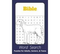 Bible Word Search: Word Searches with Easy to Read Print about the Bible, Christianity and Judaism I 6x9 inches, 110 pages I 50+ Puzzles - Gifts for Relaxation, Fun and Church Groups