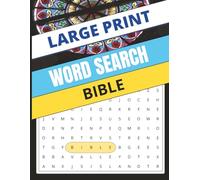 Bible Word Search: Words of Faith Inspired by Scripture (Large Print Edition)