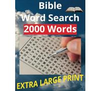Bible Wordsearch for Adults 2000#