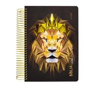 biblia anote nvi espiral leo geometrico