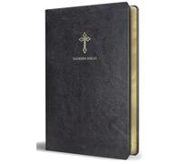 Biblia Católica en español. Símil piel negro, tamaño pequeño / Catholic Bible. Spanish-Language, Leathersoft, Black, Compact