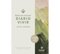 Biblia de Estudio del Diario Vivir Ntv, Letra Grande